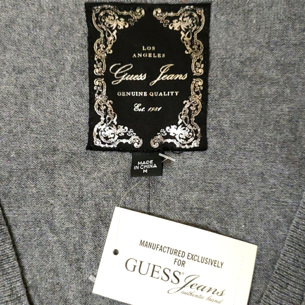 GUESS Grey Sweater - Picture 2 of 4